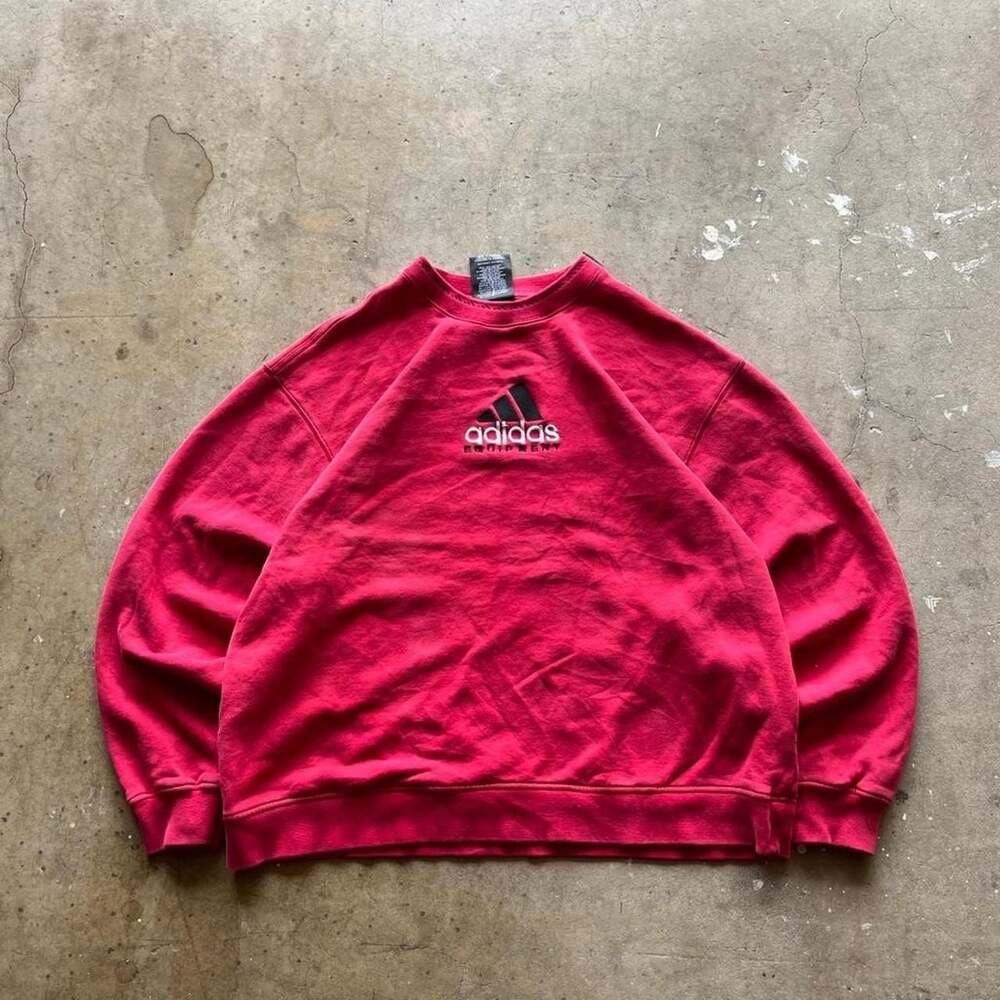 Vintage 90 Adidas Equipment Embroidered Sportswear Essential Oversized Crewneck